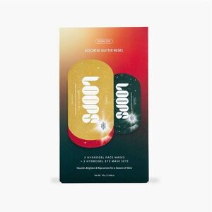 LOOPS Holiday Hits (Glitter Mask) Gift Set - NWT